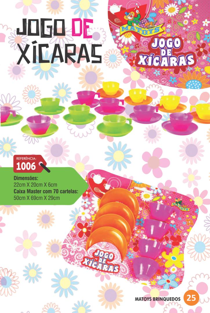 JOGO DE XÍCARAS