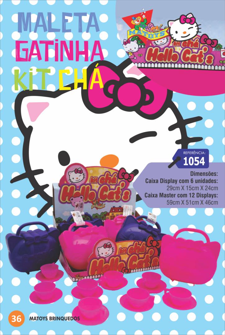 MALETA GATINHA KIT CHÁ