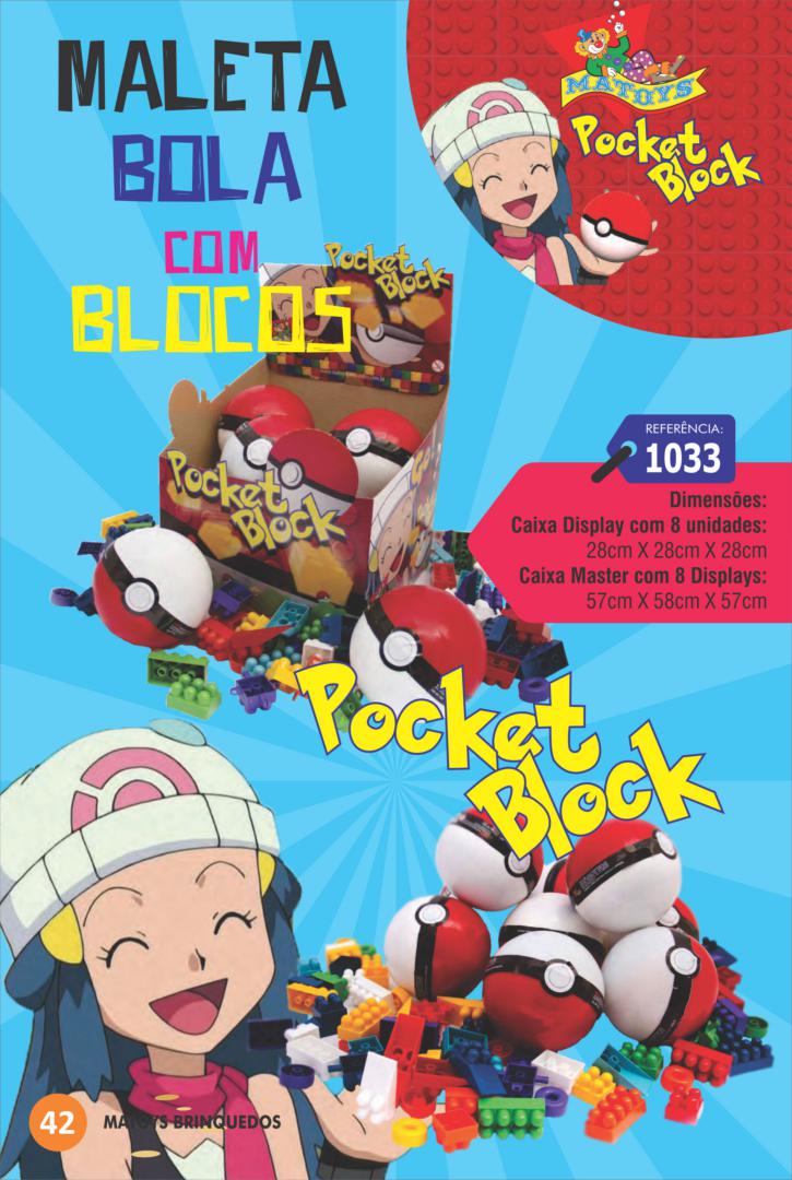 MALETA BOLA COM BLOCOS